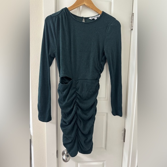 Walter Baker Dresses & Skirts - Walter Baker Green Bodycon Long Sleeve Dress